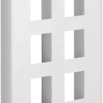 6 Port QuickPort outlet Wall Plate face plate, six Gang White