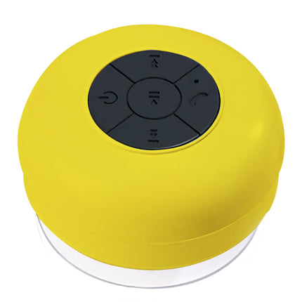 Mobax Mini Portable Large Suction Cup Bluetooth Speaker Stereo Music Outdoor White