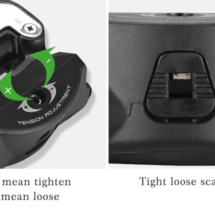 Self Lock Clip In Bike Pedals LOOK KEO Cleat MTB Road 700C Hybrid BMX - Rockbros Black