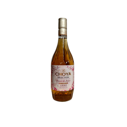 Choya Sweet & Juicy Umeshu 720ml x 6 Bottles