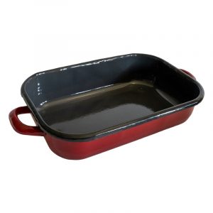 Enam Baking Dish 26cm Red