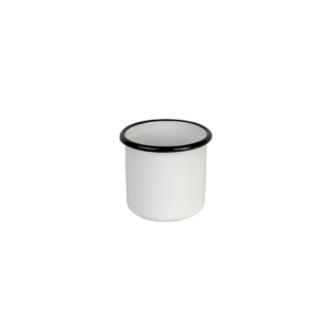 Enam Tumbler WHT/Blk Rim 280ml
