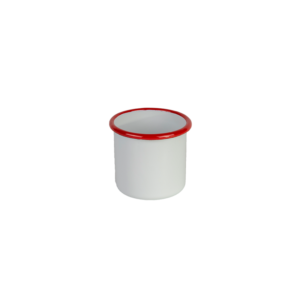 Enam Tumbler WHT/Red Rim 360ml