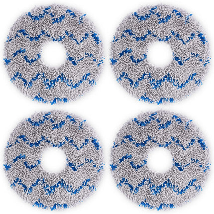 4 X Mop Pads for Ecovacs Deebot X1 Series Robot Vacuum Cleaners