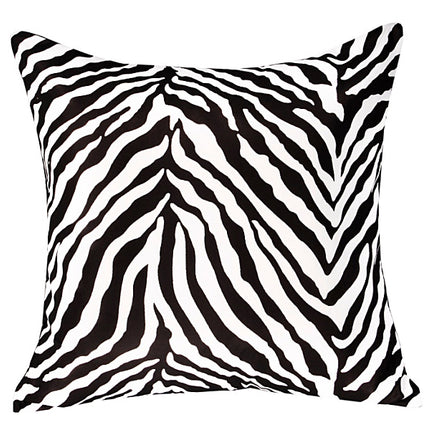 Zebra Printed Cushion Cover