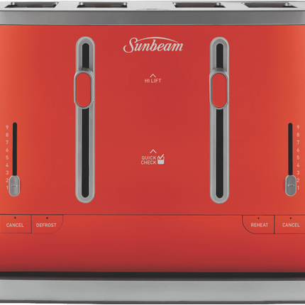 Orange Kyoto Collection 4 Slice Toaster Orange TAM8004NG