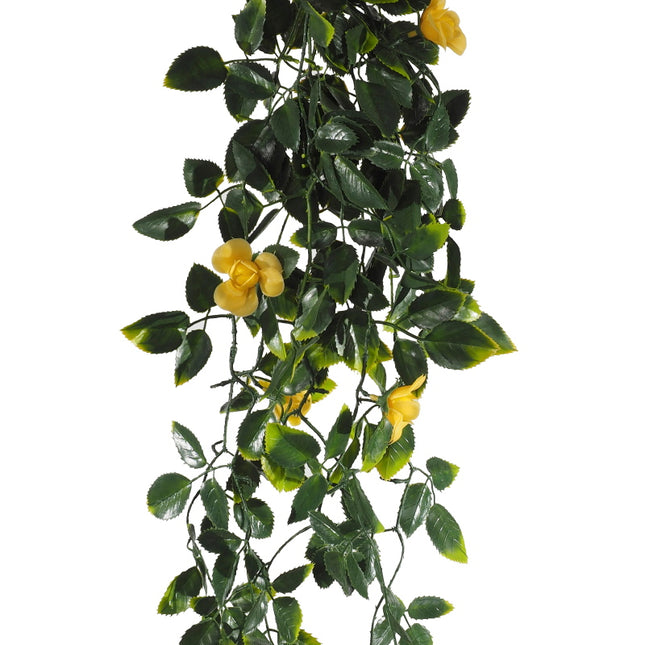Yellow Mixed Hanging Foliage UV 60cm