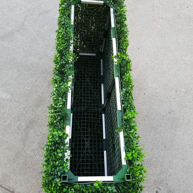 Deluxe Portable Buxus (Bright) UV Resistant 100cm Long x 50cm High x 25cm Wide