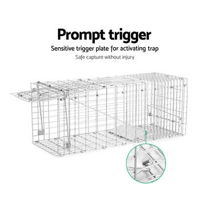 Gardeon Animal Trap Humane Possum Cage Live Animal Catch Rabbit Cat Hare Fox