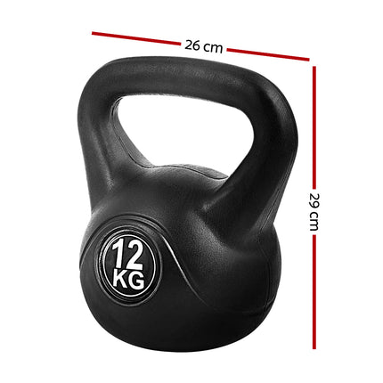 12kg Kettlebell Kettlebells Kettle Bell Bells Kit Weight Fitness Exercise