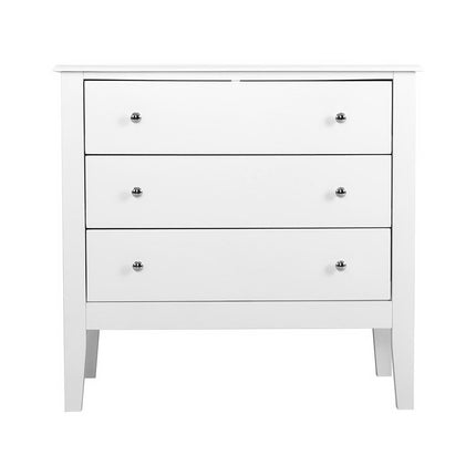 Artiss Chest of Drawers Storage Cabinet Bedside Table Dresser Tallboy White