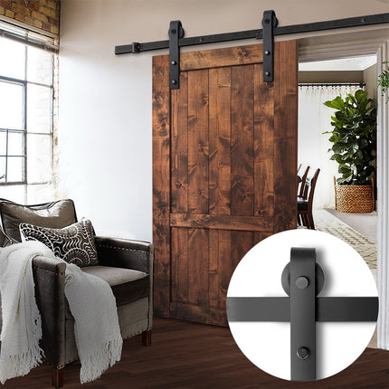 Cefito Sliding Barn Door Hardware Track Roller Set 3m Kit Slide Office Bedroom