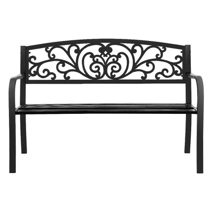 Gardeon Outdoor Garden Bench - Black