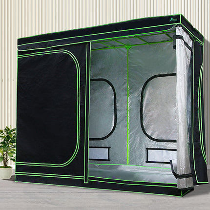 Greenfingers Grow Tent 2000W LED Grow Light 280X140X200cm Mylar 6" Ventilation