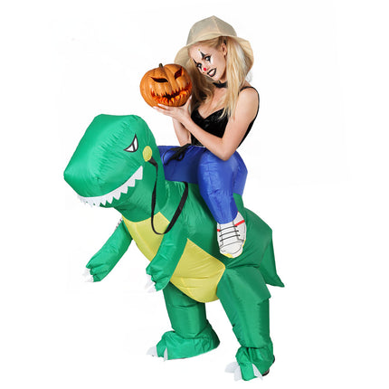 Inflatable Costume Halloween Adult Suit Party Cosplay Dinosaur Blow up