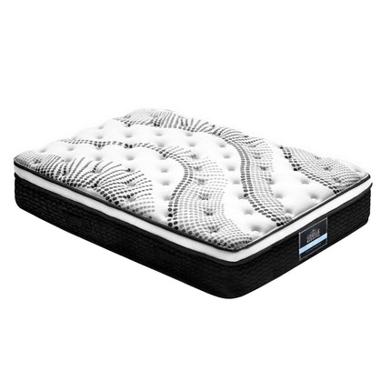 Giselle Bedding Como Euro Top Pocket Spring Mattress 32cm Thick Single