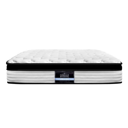 Giselle Bedding Devon Euro Top Pocket Spring Mattress 31cm Thick Double