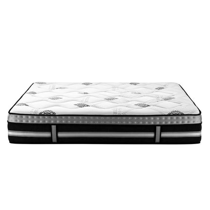 Giselle Bedding Galaxy Euro Top Cool Gel Pocket Spring Mattress 35cm Thick Queen