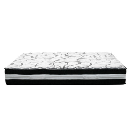 Giselle Bedding Mykonos Euro Top Pocket Spring Mattress 30cm Thick Double