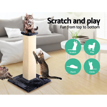 i.Pet Cat Tree Trees Scratching Post 92cm Sisal Scratcher Tower Condo House Tall