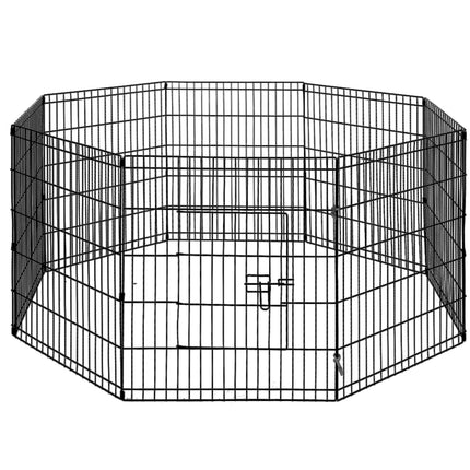 i.Pet Pet Playpen Dog Playpen 30" 8 Panel Puppy Exercise Cage Enclosure Fence