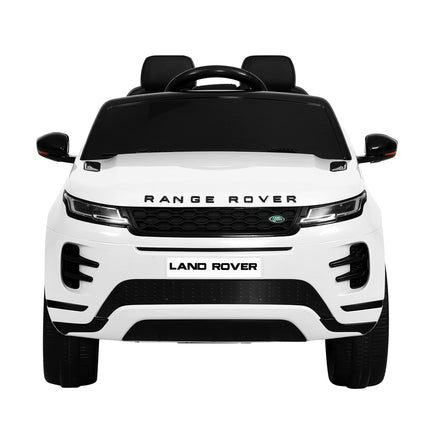 Kids Ride On Car Licensed Land Rover 12V Electric Car Toys Battery Remote White