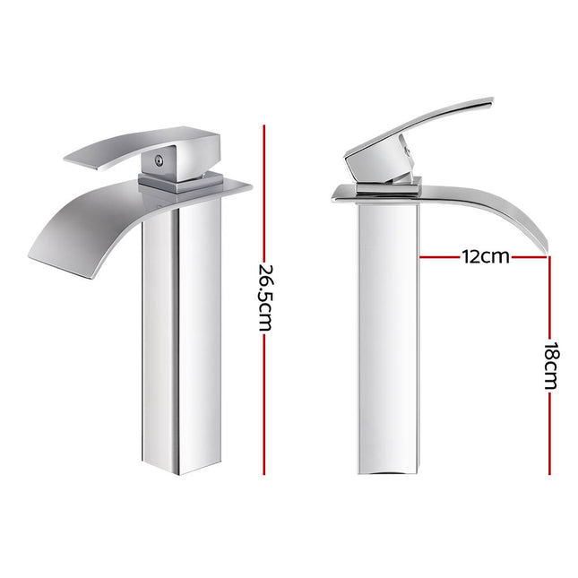 Cefito Basin Mixer Tap - Silver