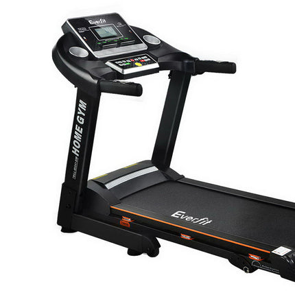 Everfit Electric Treadmill 420mm 18kmh Home Gym Exercise Machine Fitness Equipment Physical