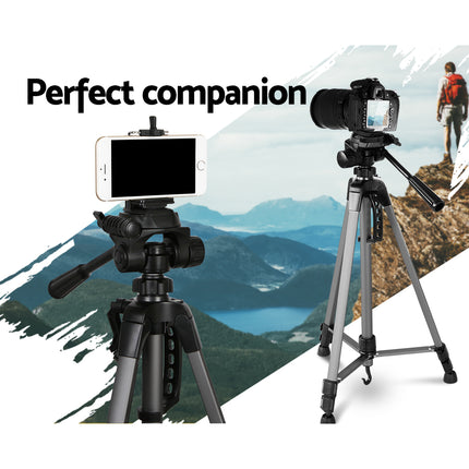 Weifeng Professional Camera Tripod Monopod Stand DSLR Pan Head Mount Flexible