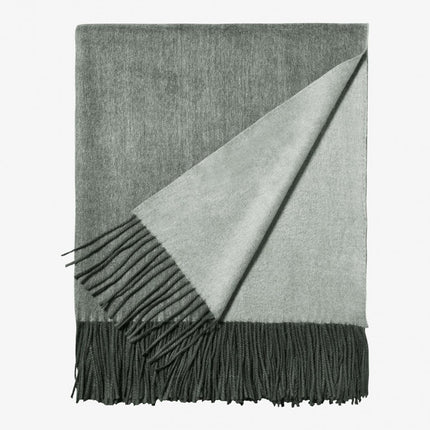 LM Home Cashmere Mix Throw - Eucalyptus/Gum