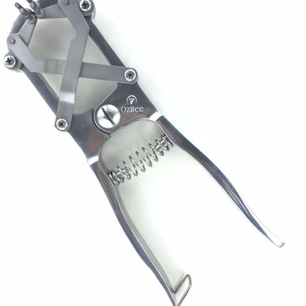 Cattle Lamb Sheep Stainless Steel Elastrator Castrating Plier with 100 Rubber