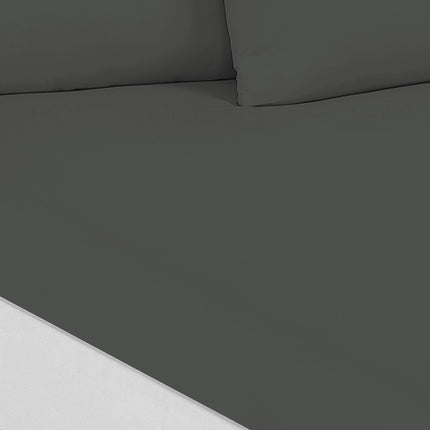 Royal Comfort 1500 Thread Count Cotton Rich Sheet Set 3 Piece Ultra Soft Bedding - King - Stone