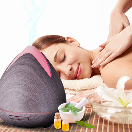 Essential Oils Ultrasonic Aromatherapy Diffuser Air Humidifier Purify 400ML - Violet