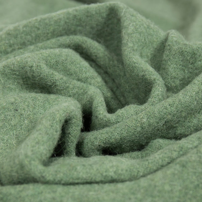 Brighton Throw - 100% NZ Wool - Sage