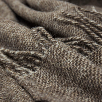 Cambridge Throw - 100% NZ Wool -  Natural