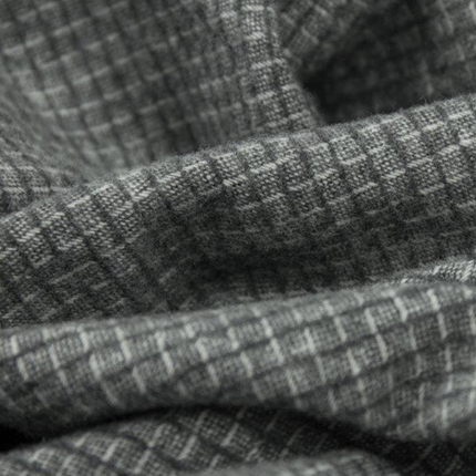 Chiswick Throw - Merino Wool/Cashmere - Grey