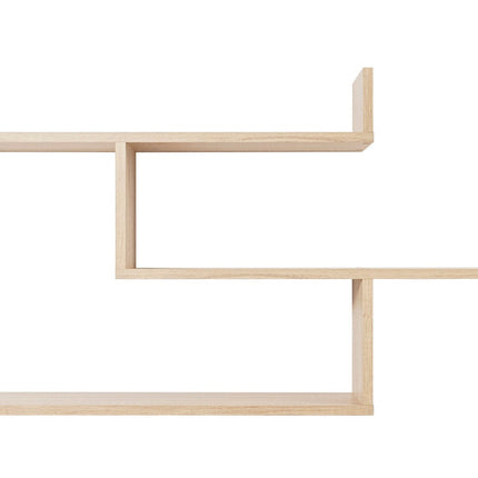 ZURICH MULTI LEVEL SHELF KIT (OAK)