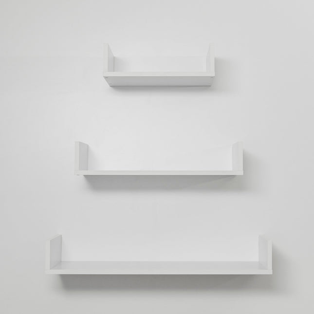OSLO THREE PIECE SHELF KIT (WHITE)