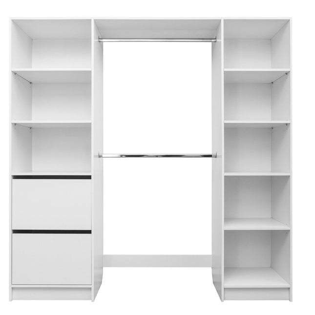 BASEL 2M WALK IN WARDROBE KIT - CLASSIC