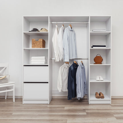 BASEL 2M WALK IN WARDROBE KIT - CLASSIC