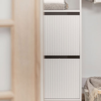 BASEL 2M WALK IN WARDROBE KIT - FLUTED