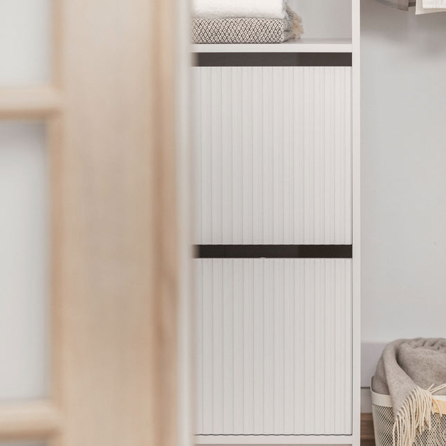 BASEL 2M WALK IN WARDROBE KIT - FLUTED