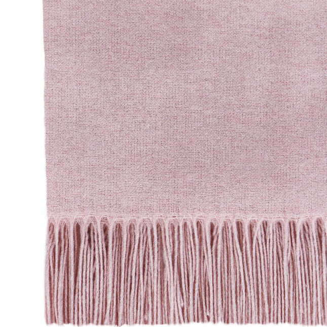 Paddington Throw - Fine Wool Blend - Blush
