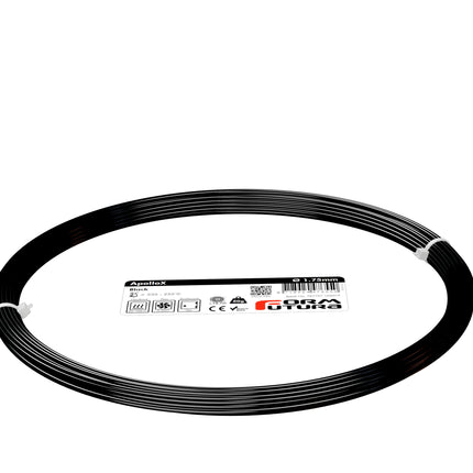 ASA Filament ApolloX 1.75mm Black 50 gram 3D Printer Filament