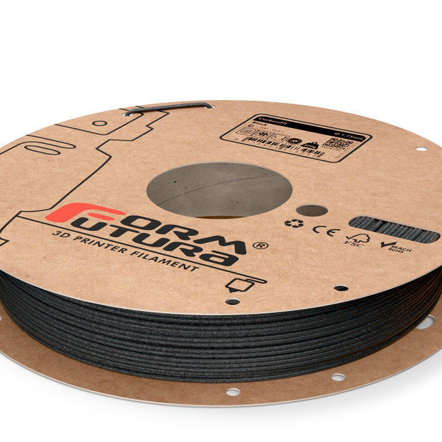 Carbon Fibre PETG Filament CarbonFil 1.75mm Black 2300 gram 3D Printer Filament