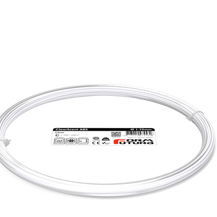 ABS Filament ClearScent ABS 1.75mm Clear 50 gram 3D Printer Filament