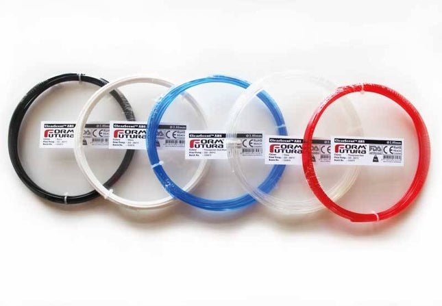 ABS Filament ClearScent ABS 1.75mm Transparent Dark Blue 50 gram 3D Printer Filament