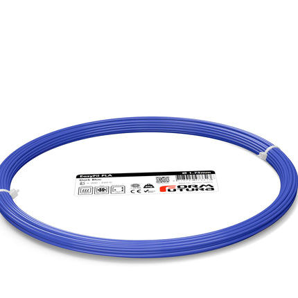 PLA Filament EasyFil PLA 1.75mm Dark Blue 50 gram 3D Printer Filament