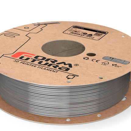 PLA Filament EasyFil PLA 1.75mm Silver 2300 gram 3D Printer Filament