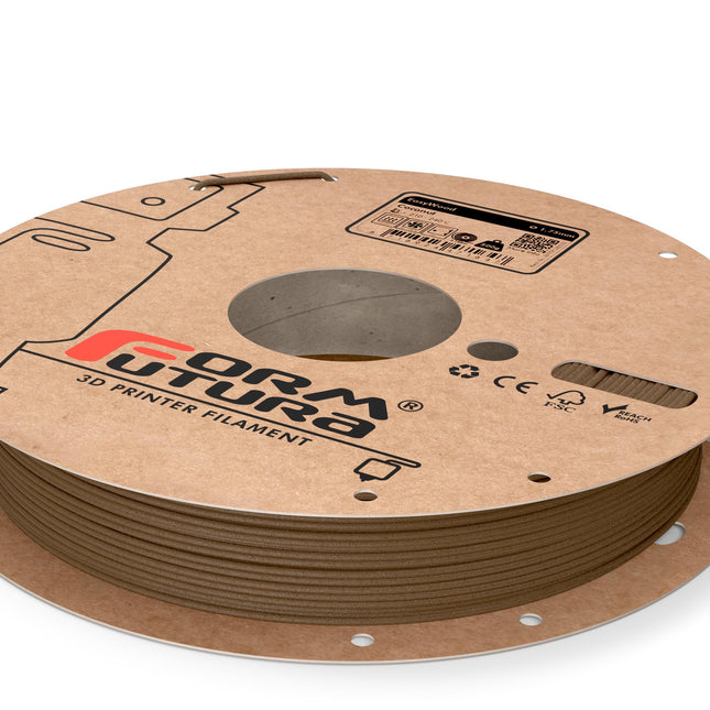 Wood feel PLA based filament EasyWood 1.75mm Coconut 2300 gram 3D Printer Filament